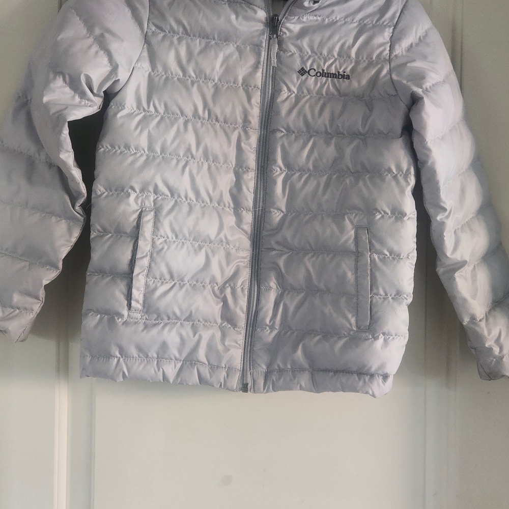 Columbia Kids Puffer Jacket - Light Gray